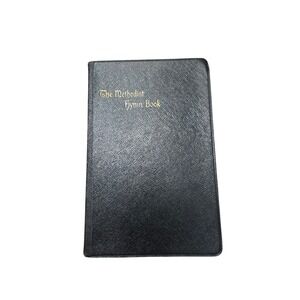 Vintage 1933 Methodist Hymn Book Epworth Press London Hardcover Black
